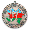 Stanzen Logo Antike Silber überzogene Medaille (GZHY-MB-005)
